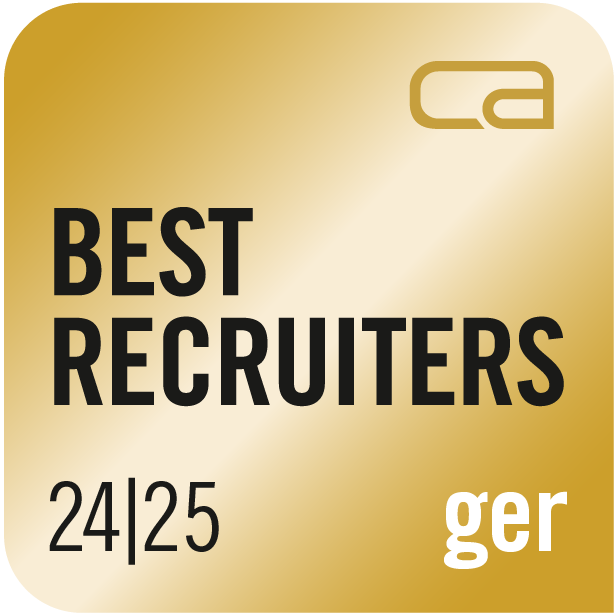 Auszeichnung Best Recruiters 23 / 24 d-a-ch