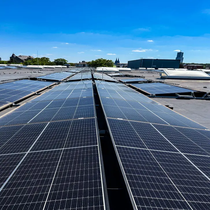 Aufdachanlage Parkgürtel