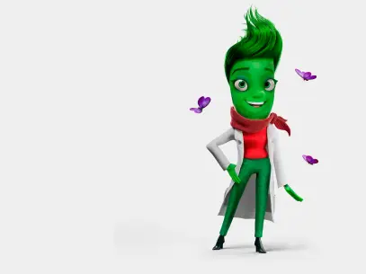 Trickfigur Ecolina