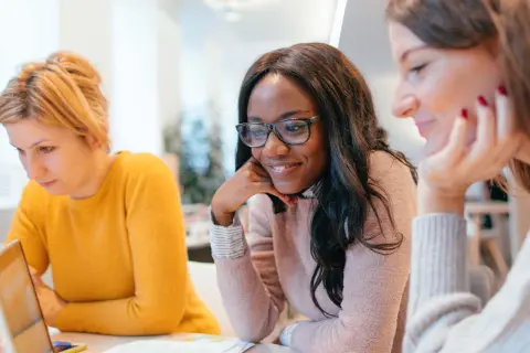Studenten in einer Vorlesung