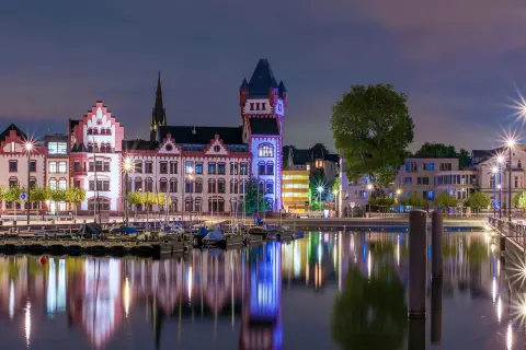 Schloss Hoerde am Phoenixsee in Dortmund