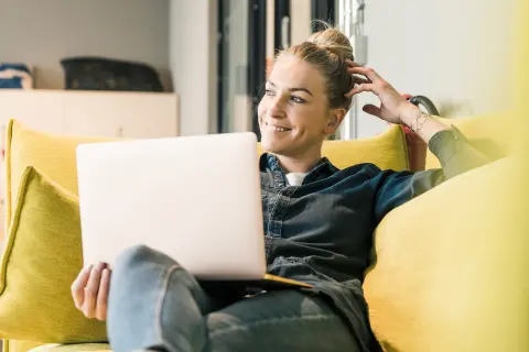 Onlineservice bequem von zuhause erledigen.