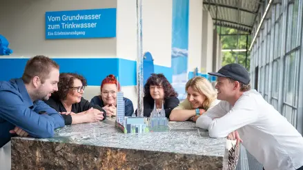 Besichtigung des Wasserwerks Westhoven