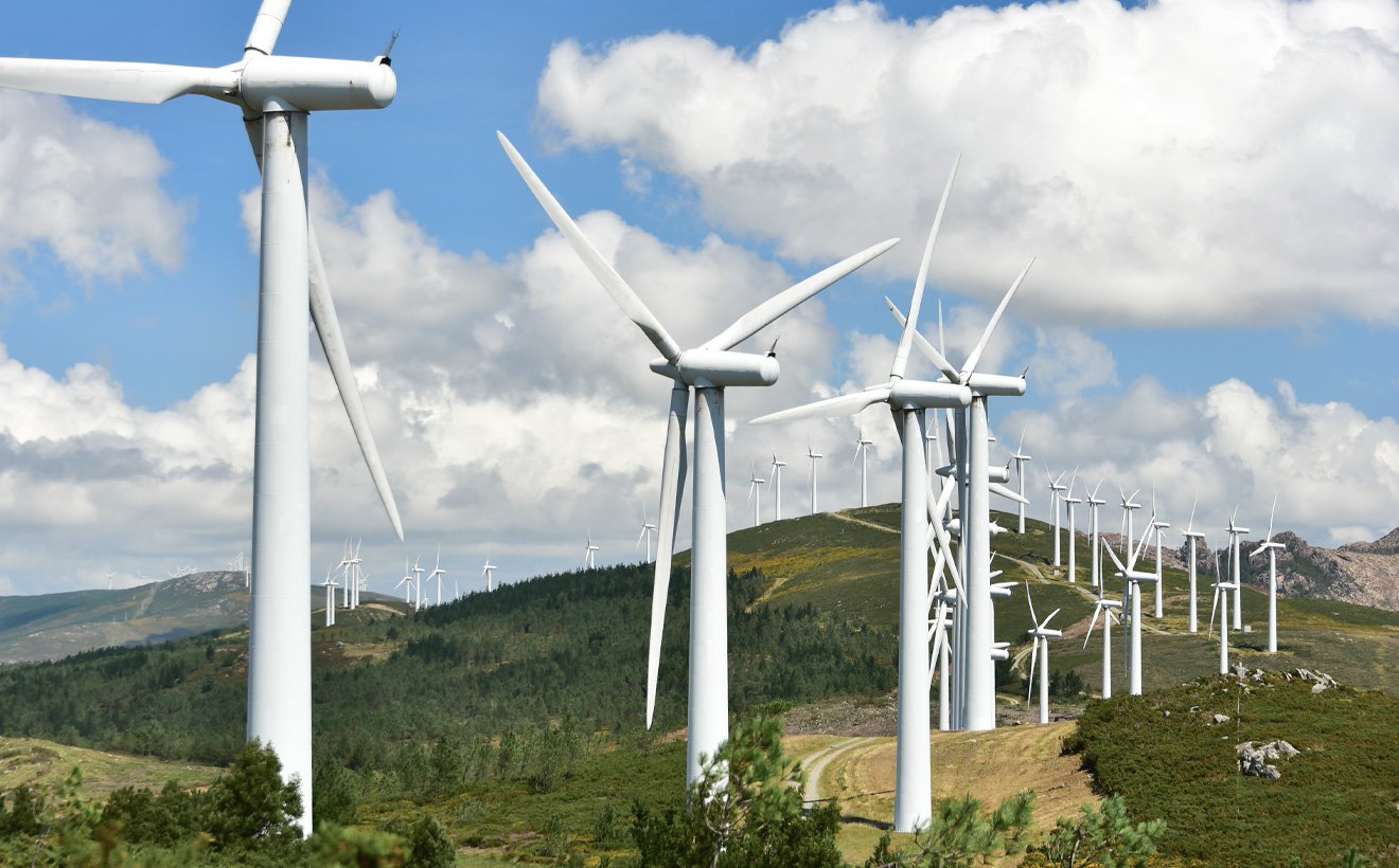 Windpark Berge