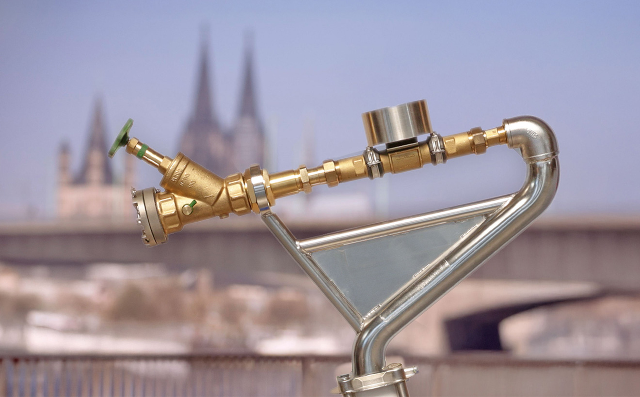 Trinkwasserhahn für die Baustelle und Veranstaltungen