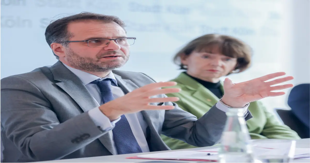 Andreas Andreas Feicht und Henriette Reker zur kommunalen Wärmeplanung