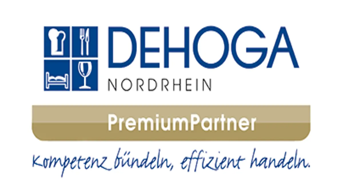 Auszeichnung DEHOGA Nordrhein, Premium Partner (Geprüfte Qualität für das Gastgewerbe)