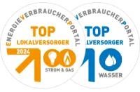 Auszeichnung Top Lokalversorger 2023 (Strom & Gas, Wasser)