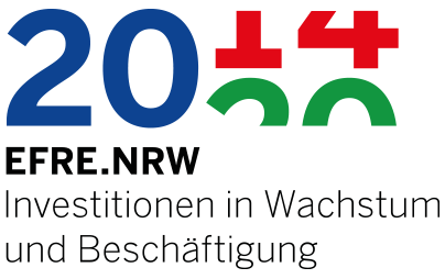 Auszeichnung EFRE.NRW Investitionen in Wachstum und Beschäftigung
