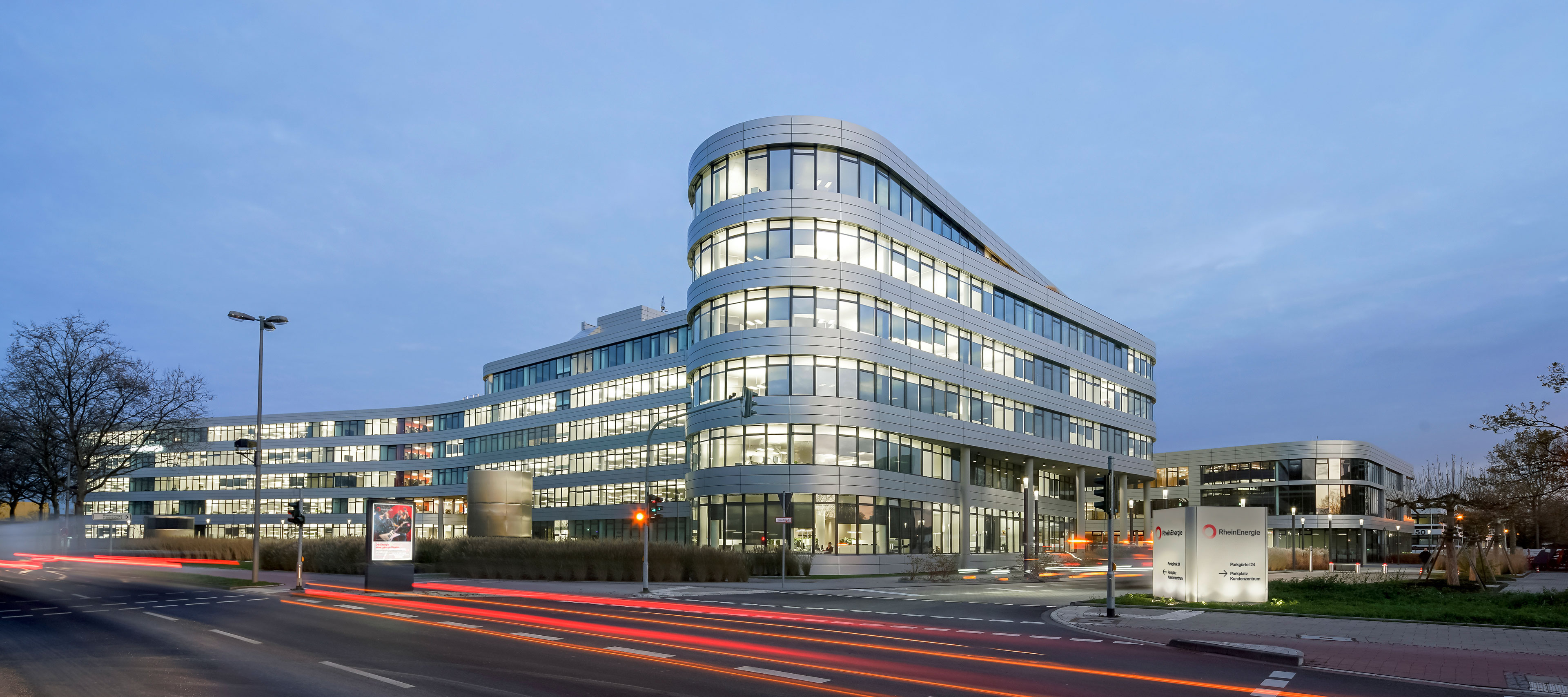 Verwaltungsgebäude der RheinEnergie.