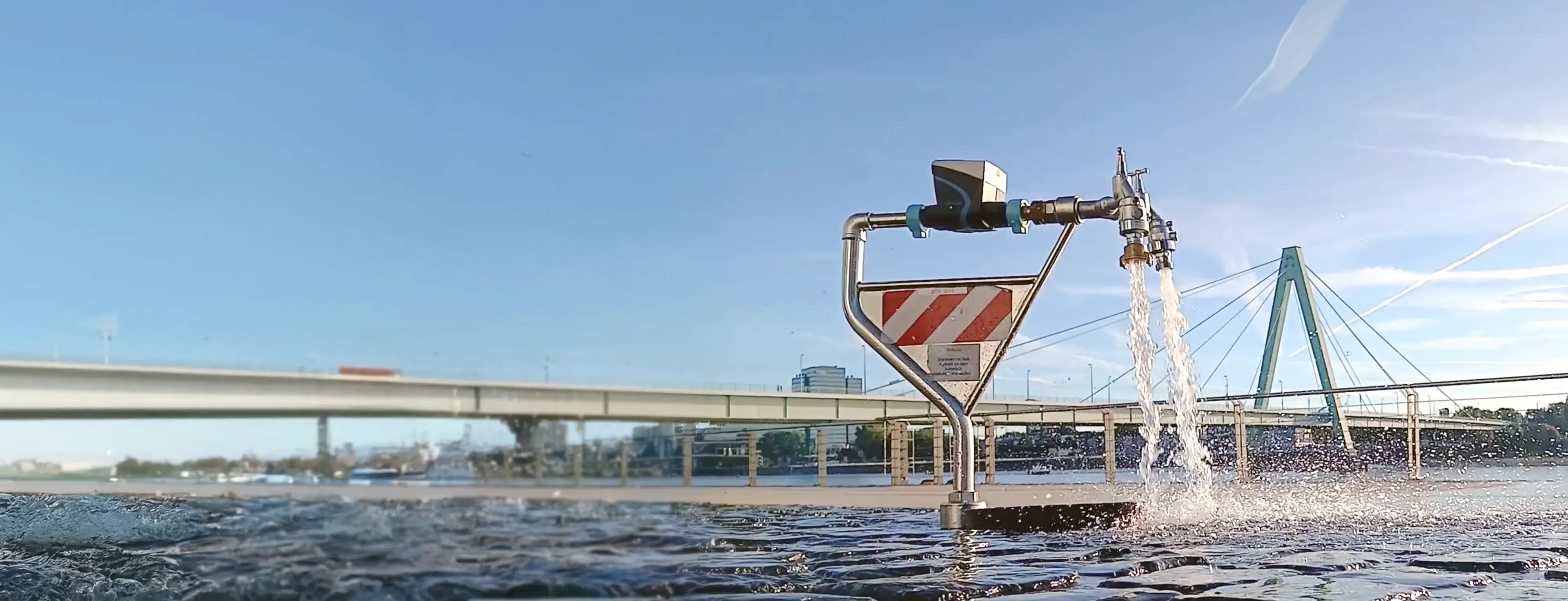 Wasserhahn für Baustellen, Volksfeste und Veranstaltungen