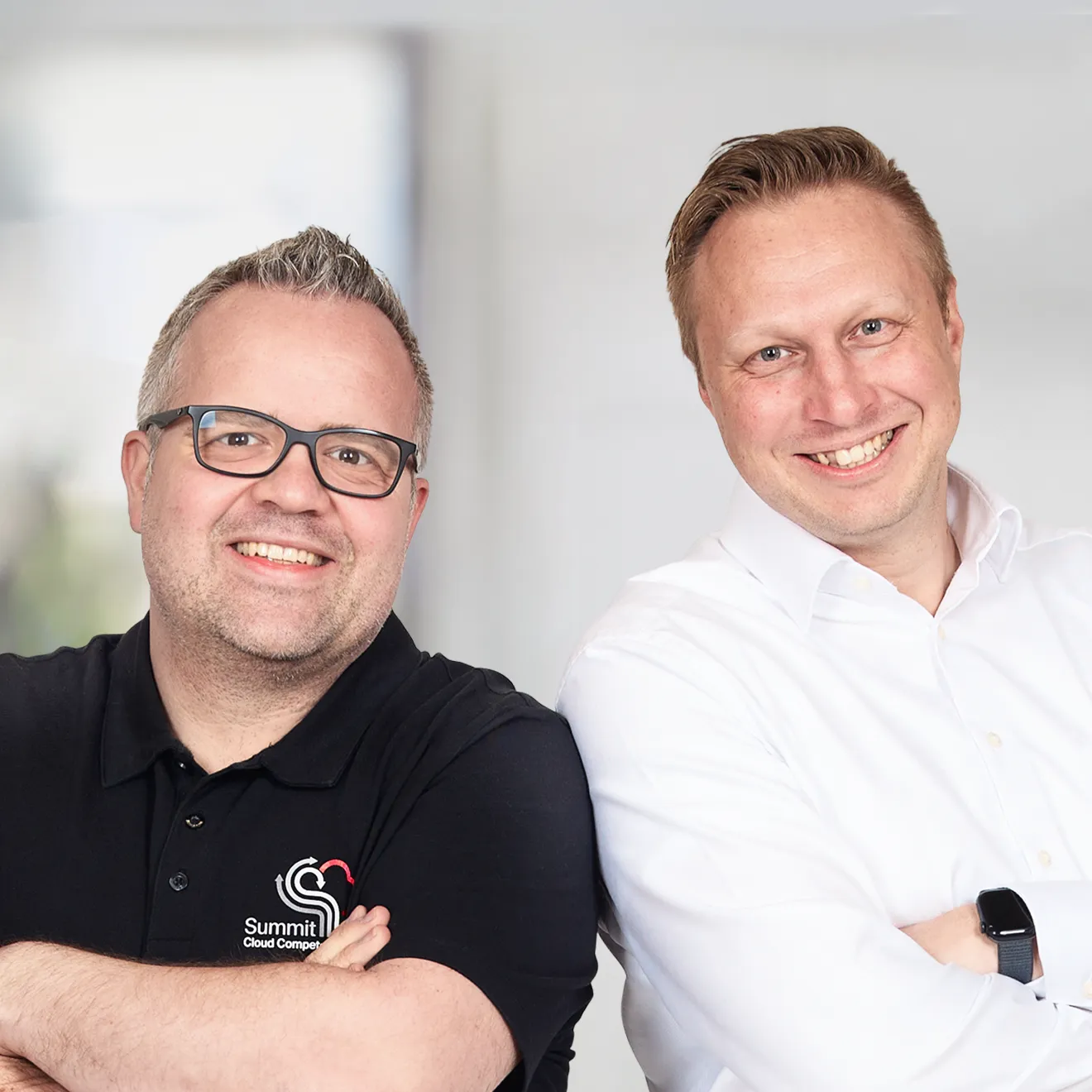 Lars Baumgarten und Erik Schubert